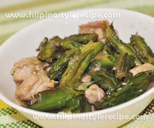 sigarilyas in tagalog|Ginisang Sigarilyas .